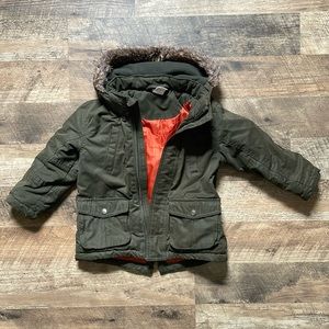 Army Green Coat from H&M